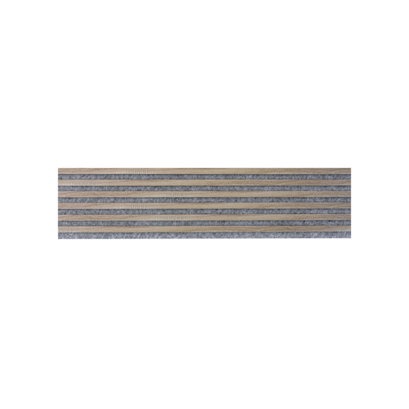 Koka sienas panelis 2700 x 300mm (Grey – Sonoma oak)